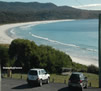 Binalong Bay severo-východné pobrežie Tasmánie